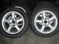 Alu kola 4x108 ET 38 na Ford,Audi 80 atd s pneu 205/55 R15